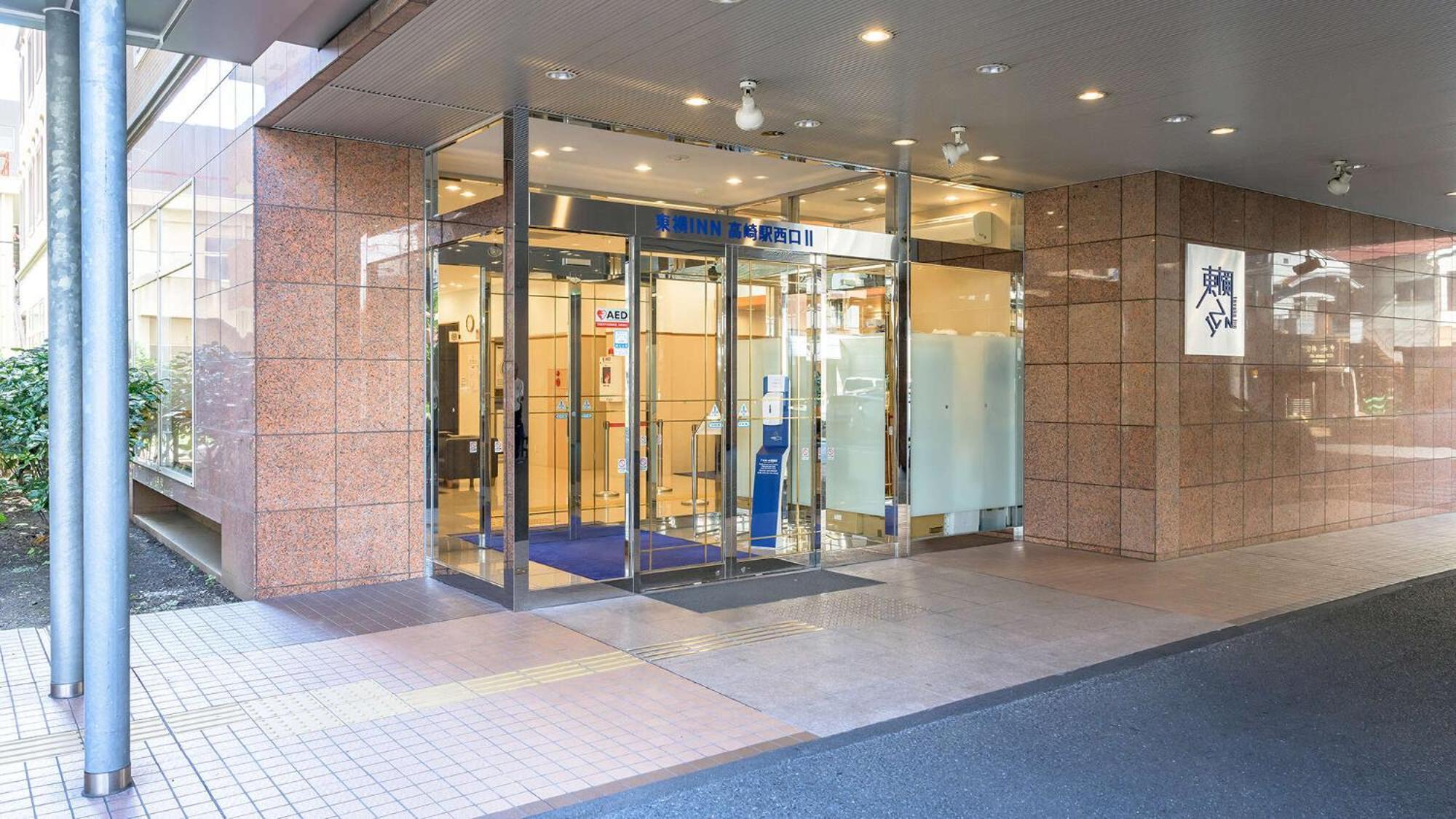 Toyoko Inn Takasaki Eki Nishi Guchi No 2 Buitenkant foto